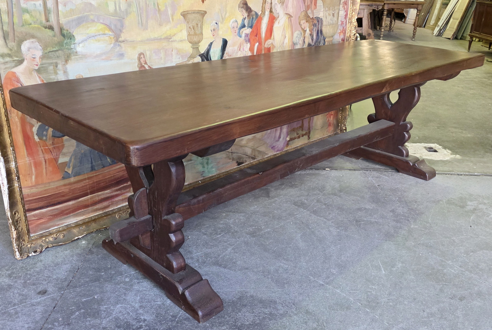 A French Oak Refectory table